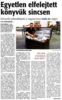 Zalai Hírlap 2017 11 24 274sz 15old - Egyetlen elfelejtett könyvük sincsen.jpg Zalai Hírlap 2017 11 24 274sz 15old - Egyetlen elfelejtett könyvük sincsen.jpg