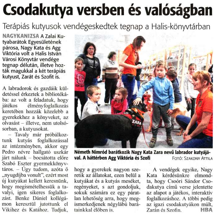 Zalai Hírlap 2020 02 29 051sz 03old - Csodakutya versben és valóságban.jpg Zalai Hírlap 2020 02 29 051sz 03old - Csodakutya versben és valóságban.jpg