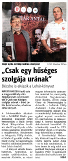 Zalai Hírlap 2021 11 25 273sz 16old - Csak egy hűséges szolgája urának.jpg Zalai Hírlap 2021 11 25 273sz 16old - Csak egy hűséges szolgája urának.jpg